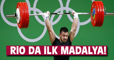 Rio'da ilk madalya!