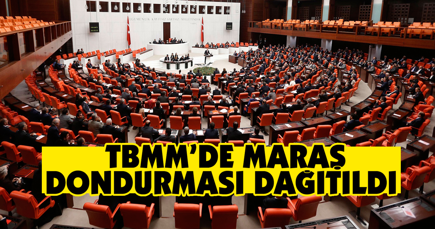 TBMM'de Maraş Dondurması dağıtıldı