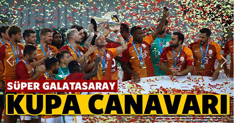 Süper Kupa Galatasaray'ın!
