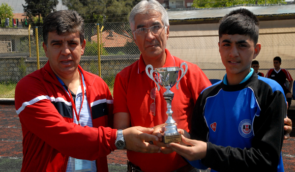 BELEDİYE U14 TAKIMI ŞAMPİYON OLDU