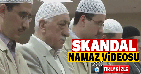 FETÖ elebaşı Gülen'in skandal namaz videosu!