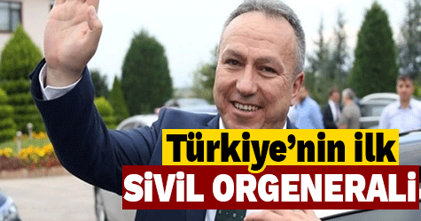 Türkiye'nin ilk Sivil Orgenerali Fidan oldu