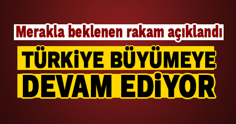 Türkiye büyümeye devam ediyor