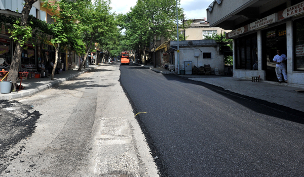 SAKARYA MAHALLESİ ASFALTLANIYOR