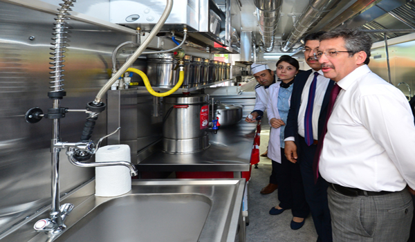 MOBİL MUTFAK  BASINA TANITILDI