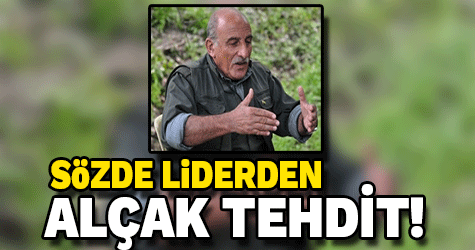 Terörist Duran Kalkan'dan alçak tehdit