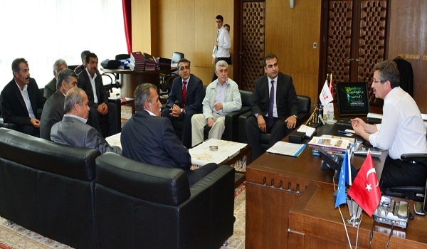 BELEDİYE BAŞKANLARINDAN ZİYARET