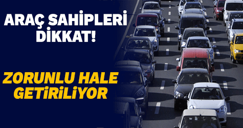 Araçlarda çip sistemine geçiliyor