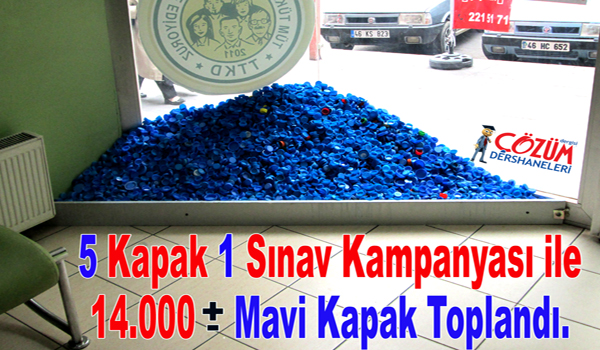 ÇÖZÜM DERSHANESİ MAVİ KAPAK İLE SINAV YAPTI