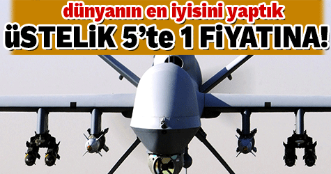 Dünyanın en iyisini 5'te 1 fiyatına yaptık!