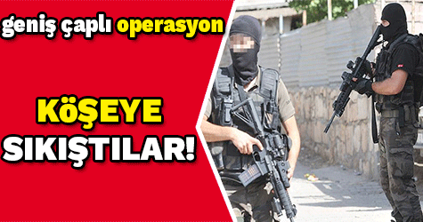 Eruh ve Pervari kırsalında 20 terörist kıstırıldı