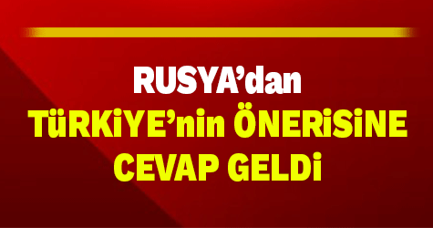 Rusya'dan Türkiye'nin uçuşa yasak bölge önerisine cevap