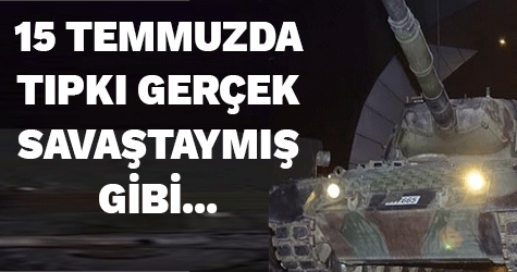 'Tanklara savaş durumundaki gibi mühimmat yükledik'