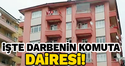 İşte FETÖ'cü Adil Öksüz'ün darbeyi yönettiği daire
