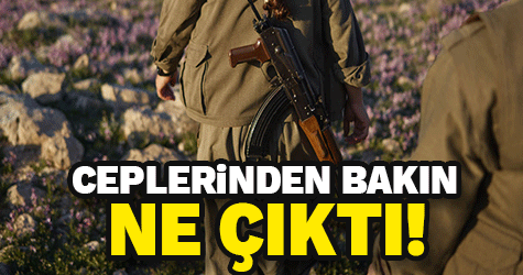 PKK’lı teröristlerin cebinden ‘kristal’ hapı çıktı