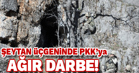 ‘Şeytan üçgeninde’ PKK’ya büyük darbe