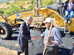 Kırsalda yol standartları yükseldi