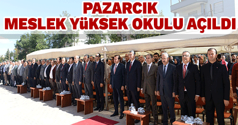 KSÜ Pazarcık Meslek Yüksekokulu Yeni Hizmet Binasına Kavuştu