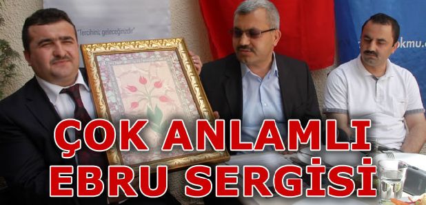 EBRU SERGİSİ GELİRİYLE AFRİKA'YA SU KUYUSU