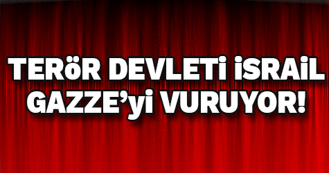 Gazze denizden ve havadan vuruluyor!