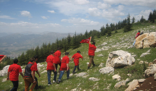 İTFAİYE VE AKMOD GENÇLİK YÜRÜYÜŞÜ GERÇEKLEŞTİRDİ