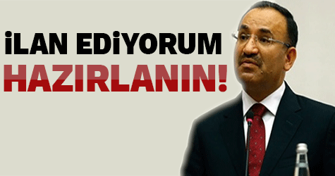 Bozdağ'dan çok önemli açıklama