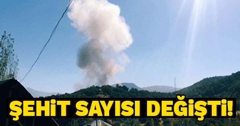 Şemdinli'de şehit sayısı değişti