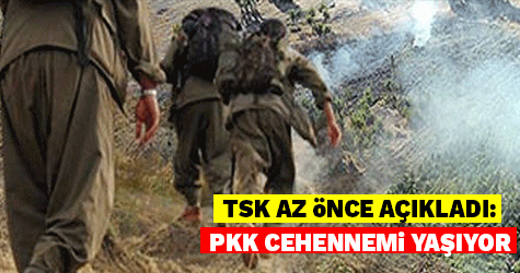 PKK 20 DAKİKA'DA CEHENNEMİ YAŞADI