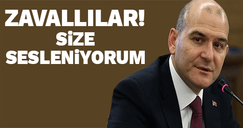 Bakan Soylu’dan sert çıkış
