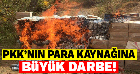 PKK’nın ekonomi kaynağına büyük darbe