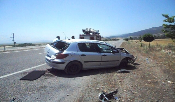 KAHRAMANMARAŞ TA TRAFİK KAZASI