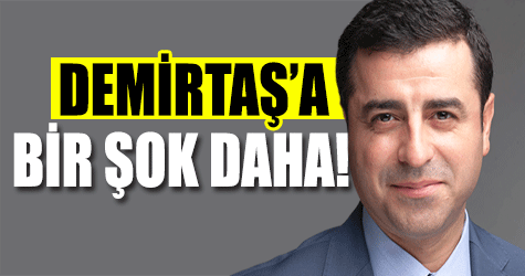 Tutuklanan Selahattin Demirtaş'a bir şok daha