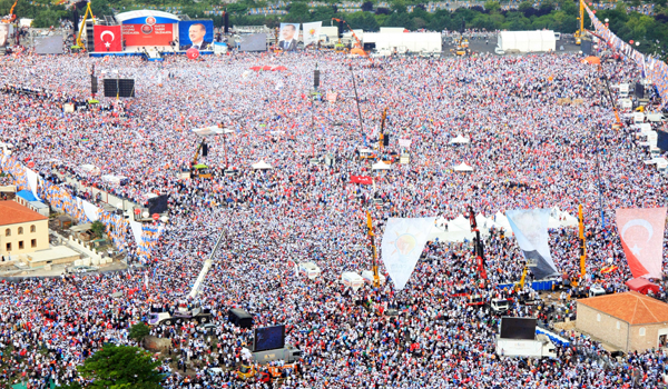 BAŞBAKANIN KAZLI ÇEŞME MİTİNGİ