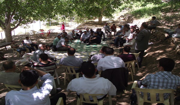 DİN GÖREVLİLERİ HUZUR İÇİN DUA ETTİ