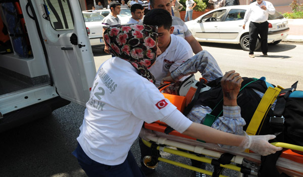 KAHRAMANMARAŞ TA TRAKİK KAZASI