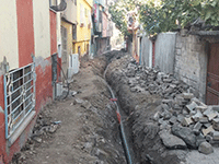 SENEM AYŞE MAHALLESİNİN İÇME SUYU ŞEBEKESİ YENİLENİYOR