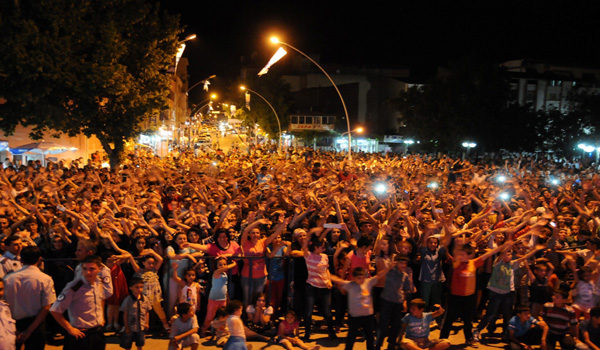 MURAT GÖĞEBAKAN AFŞİNLİLERLE BULUŞTU