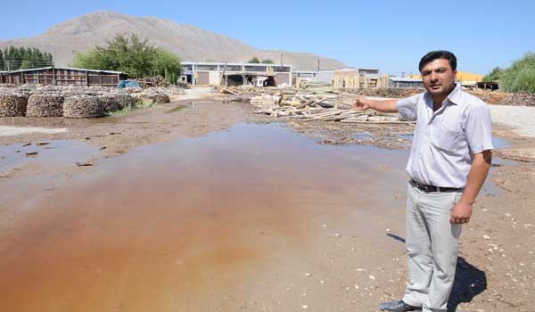 ODUN AMBARLARINI SU BASTI