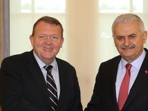 Danimarka Başbakan'ı Ankara'ya geldi