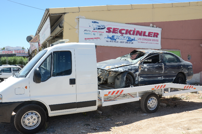 ELBİSTANLI OTOMOTİVCİ, KENDİ KURTARICISINI İMAL ETTİ