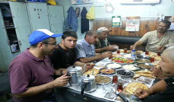 MADEN-İŞ YÖNETİMİNİN SAHUR ZİYARETİ