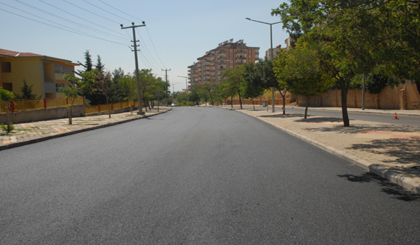 KÖLE HAFIZ BULVARI ASFALTLANIYOR