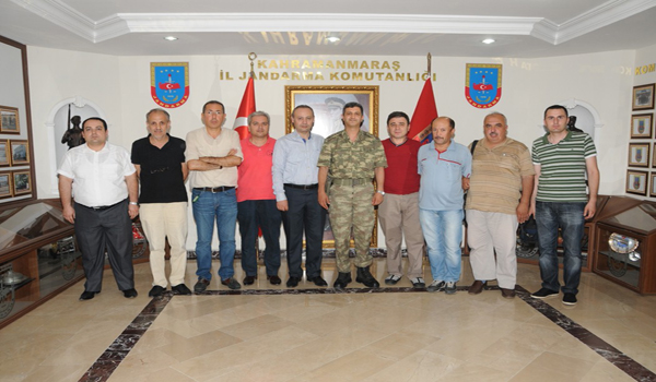 KGC ÜYELERİNDEN KOMUTANA ZİYARET