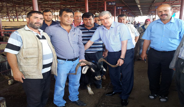 GÜVENÇ PAZAR ESNAFINI ZİYARET ETTİ