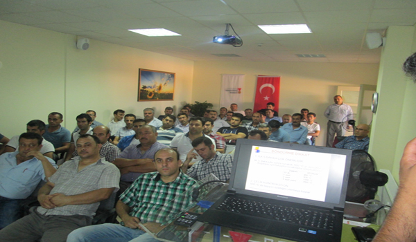 İTFAİYECİLERE DOĞALGAZ  SEMİNERİ VERİLDİ