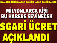 Asgari ücret açıklandı!