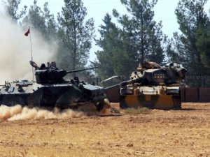 Türk askerine ateş açılması sonrası ABD uçakları şov yaptı