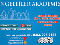 ENGELLİLER AKADEMİSİNDE İLETİŞİM DERSİ