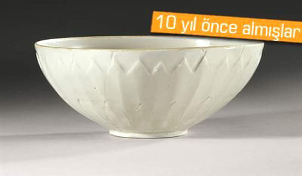 1.5 LİRAYA ALDIKLARI KASEYİ 55 BİN LİRAYA SATTILAR