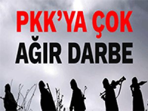 Kandil'de, bölücü terör örgütüne ağır darbe